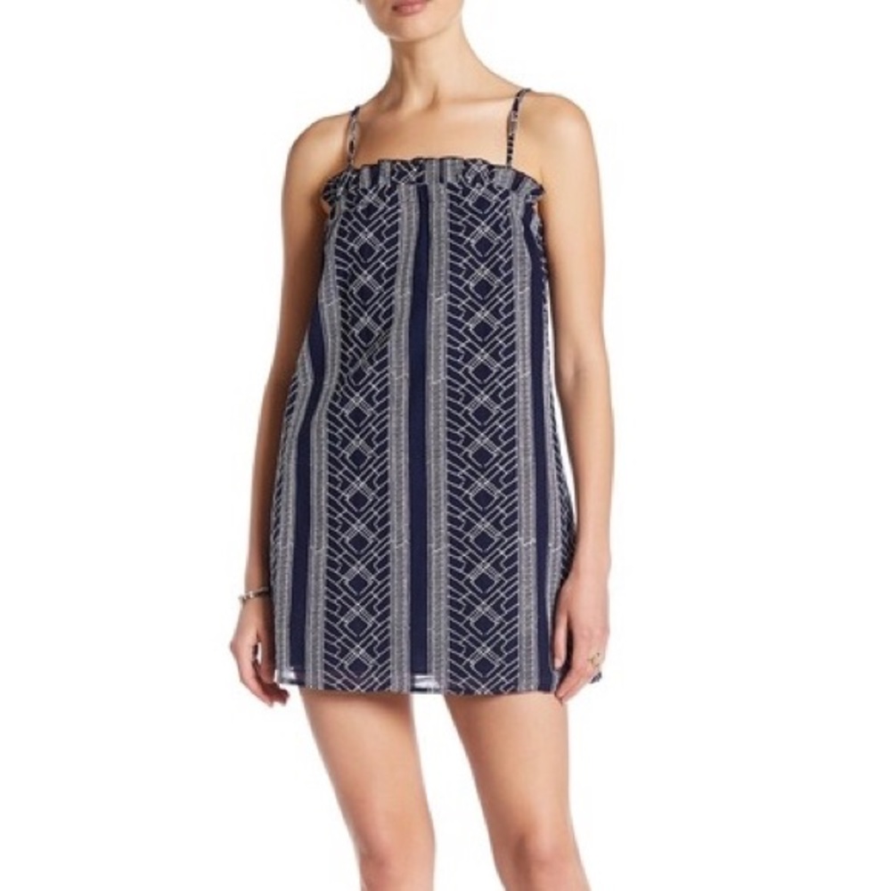 Dolce Vita Embroidered Sleeveless Dress Sz Med